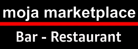 moja marketplace - Bar-Restaurant Online Store section title banner linked to section URL, white lettering on black with red lower border strip